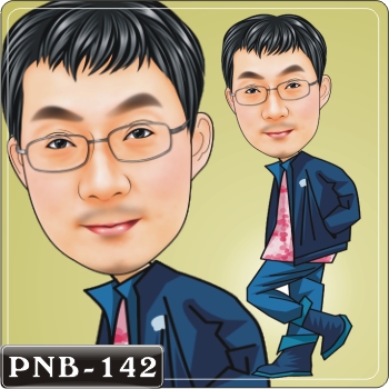 男生人像Q版漫畫PNB-142